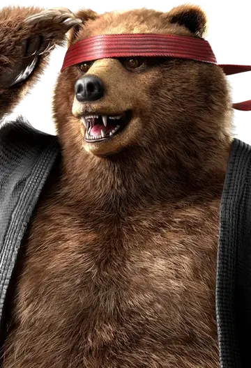Kuma, official Tekken 8 character render